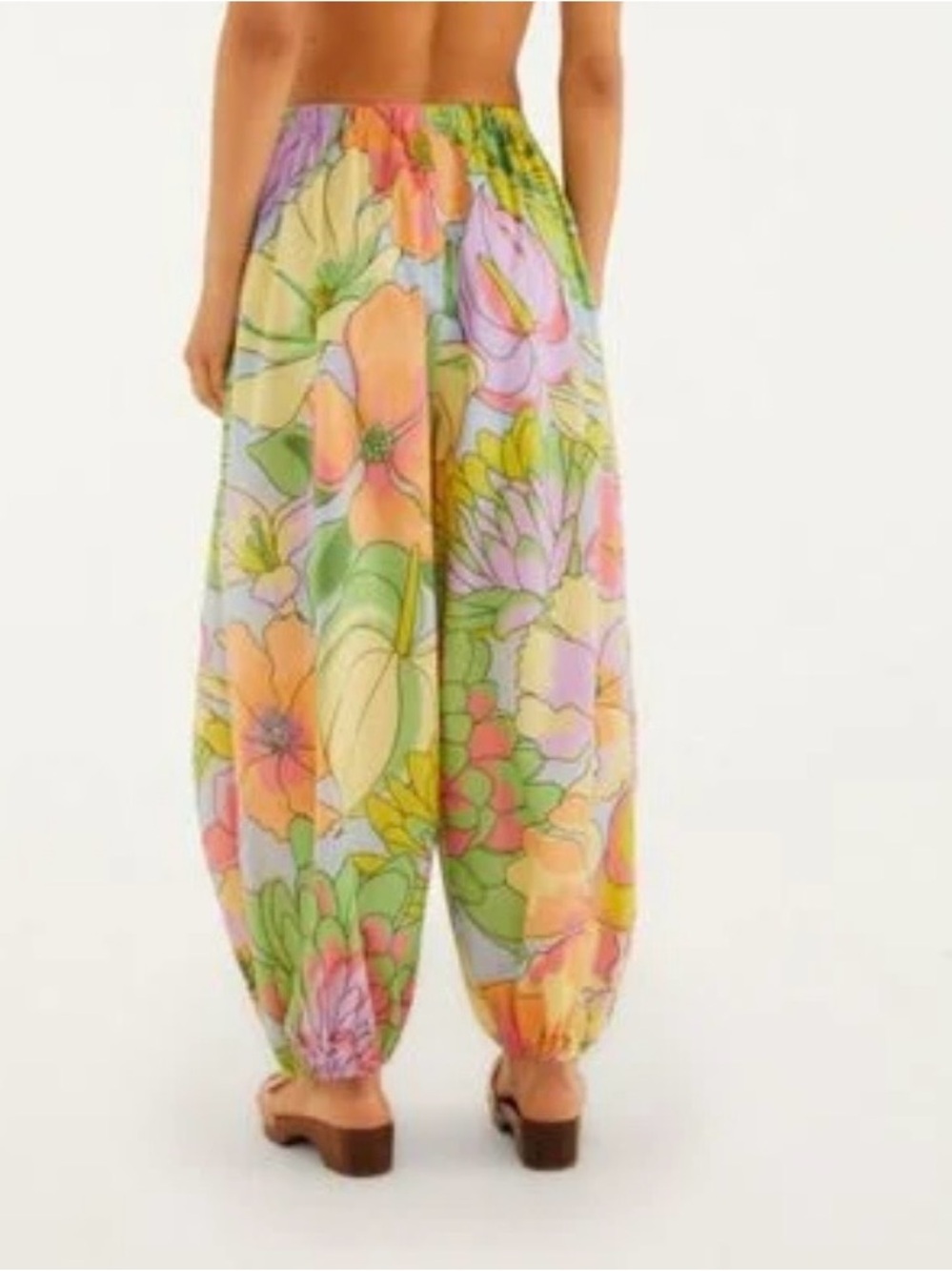 FARM RIO Women's Spring Affair Balloon Pants Size S Retail $398 - Picture 2 of 6